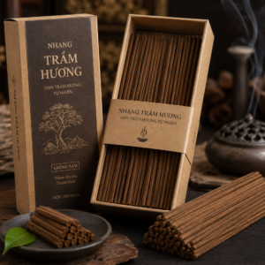 Nhang Thanh Trầm Hương Cao Cấp 12 năm – Hộp 40 thanh